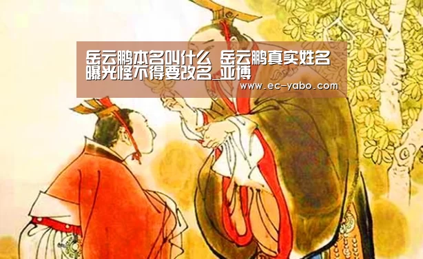 岳云鹏本名叫什么 岳云鹏真实姓名曝光怪不得要改名_亚博(图1) 亚博官网